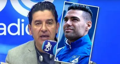 Néstor Morales, crítico con Falcao García por no llevar goles en Millonarios.