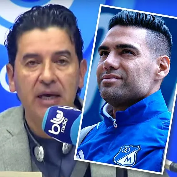 Néstor Morales, crítico con Falcao García por no llevar goles en Millonarios.