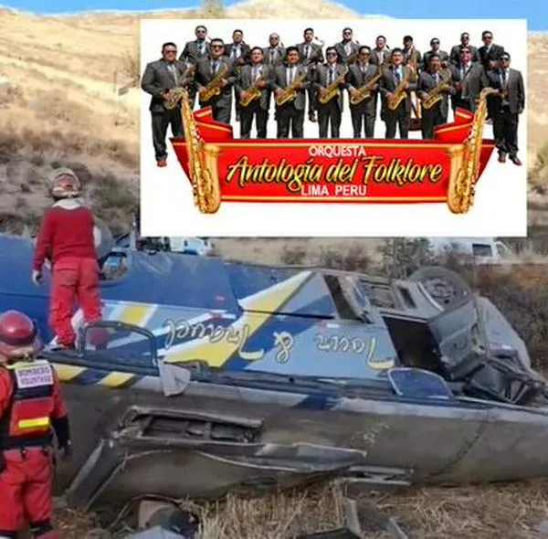Nueve músicos de un grupo folclórico murieron tras volcamiento de un bus en Perú