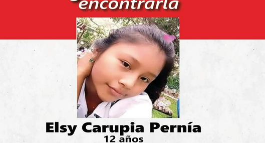 Logran identificar a hombre que se habría llevado a Elsy Carupia, niña de 12 años, en Antioquia. El señalado ya tenía una orden de captura en su contra.