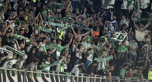 Hinchas de Atlético Nacional