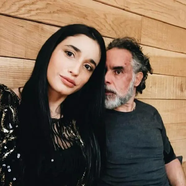 Armando Benedetti y su esposa, a la que habría agredido en España.