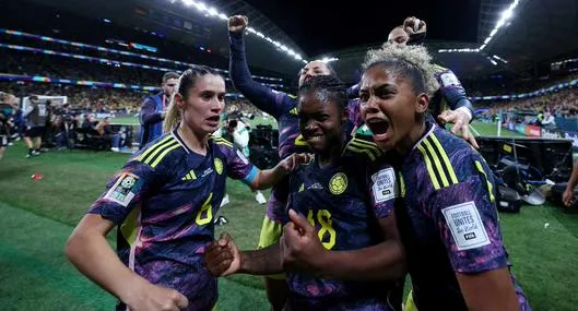 Foto de jugadoras colombianas, en nota de cuánto ganará Selección Colombia femenina por medalla en Olímpicos de París 2024