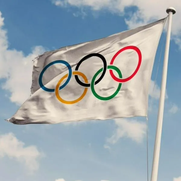 Foto de bandera olímpica, en nota de cuándo arranca Colombia en Juegos Olímpicos de París 2024 