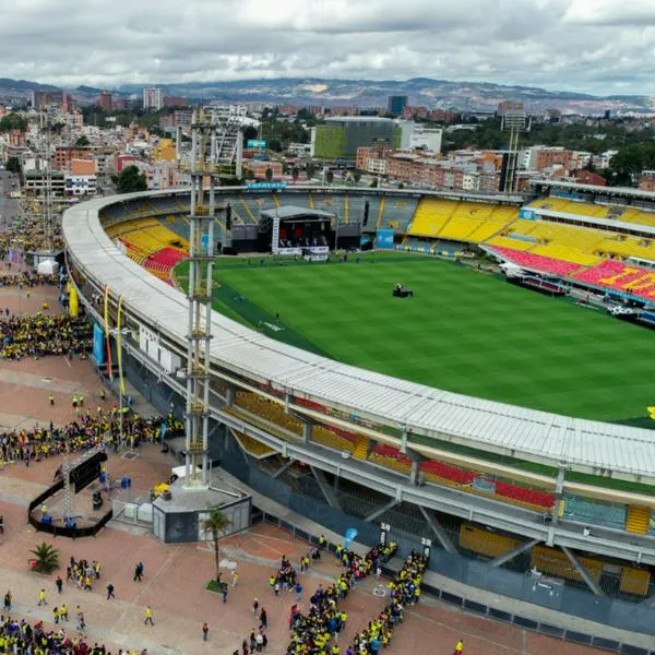 Foto de estadio en Bogotá, en nota de cuál fue el primer supermercado en Colombia, que arrancó cerca a El Campín