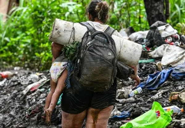 Tragedia en Panamá: 10 migrantes murieron ahogados cuando intentaban cruzar un río