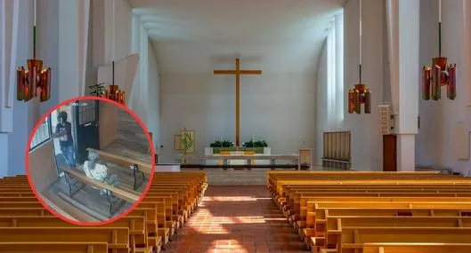 Robo en iglesia de Cali: ladrón se metió a parroquia San Joaquín y atracó
