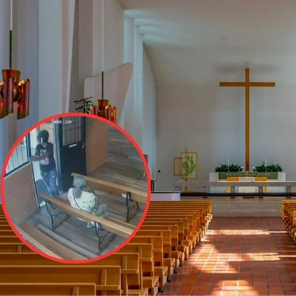 Robo en iglesia de Cali: ladrón se metió a parroquia San Joaquín y atracó