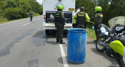 Asesinato en Sucre, hombre fue encontrado en un tanque con signos de tortura