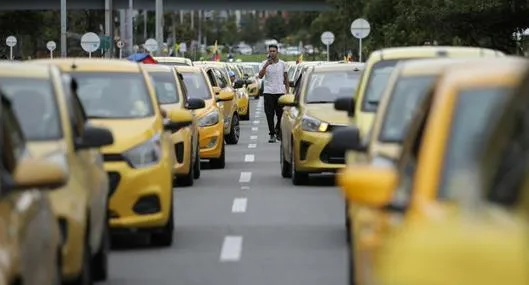 Se levantó paro de taxistas en Bogotá: Alcaldía llegó a acuerdos con conductores