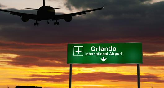 ¿Cuánto se demora un viaje de Colombia a Orlando, Florida?