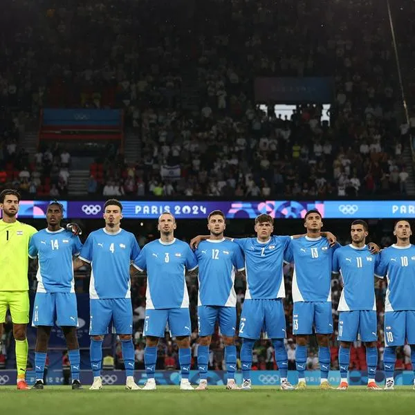 Juegos Olímpicos París 2024 video de silbidos a himno de Israel en fútbol
