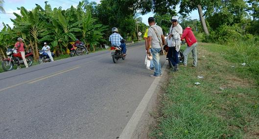 Choque de motos dejó un muerto y un herido en la vía San Pelayo – Cereté