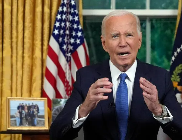 Biden: 'La mejor manera de seguir adelante es pasar el relevo a una nueva generación'