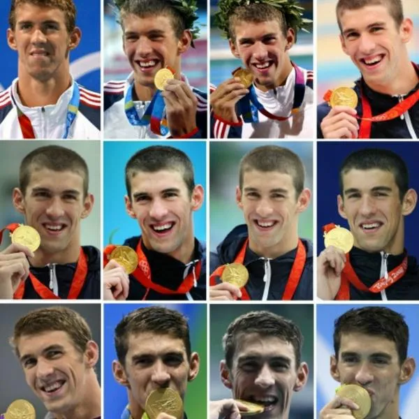Michel Phelps, a propósito de los máximos ganadores de medallas en la historia de los Juegos Olímpicos: acá, el ránking.