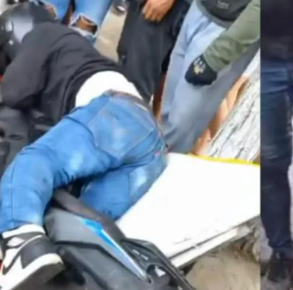 Hombre frustró robo de su local, enfrentó seis delincuentes y atropelló a dos