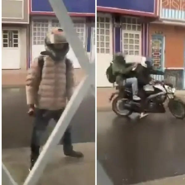 Noticias Bogotá hoy: robo en Villa Mayor con moto y disparos: video de cómo fue