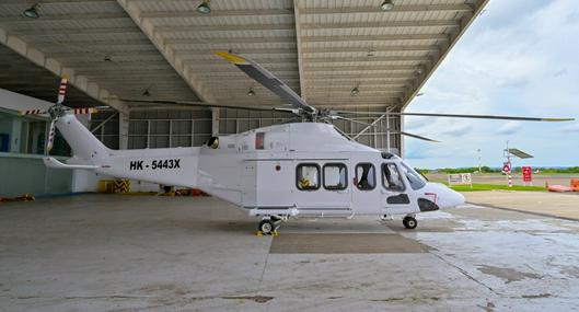 Helicóptero Helistar  que llegó a Colombia y que es considerado como el de mejor tecnología en Colombia: detalles