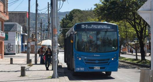 Zonas más peligrosas para el transporte público en Bogotá.