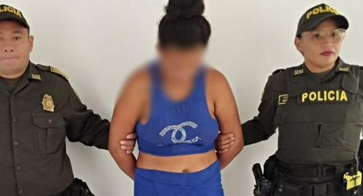 Capturan a madre de 19 años por maltratar a su hijo en La Jagua de Ibirico  