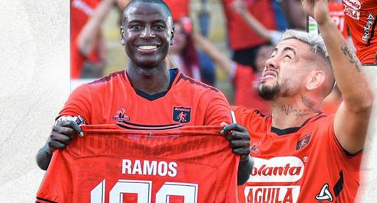 Adrián Ramos marcó gol 100 con América de Cali y pasó susto en celebración