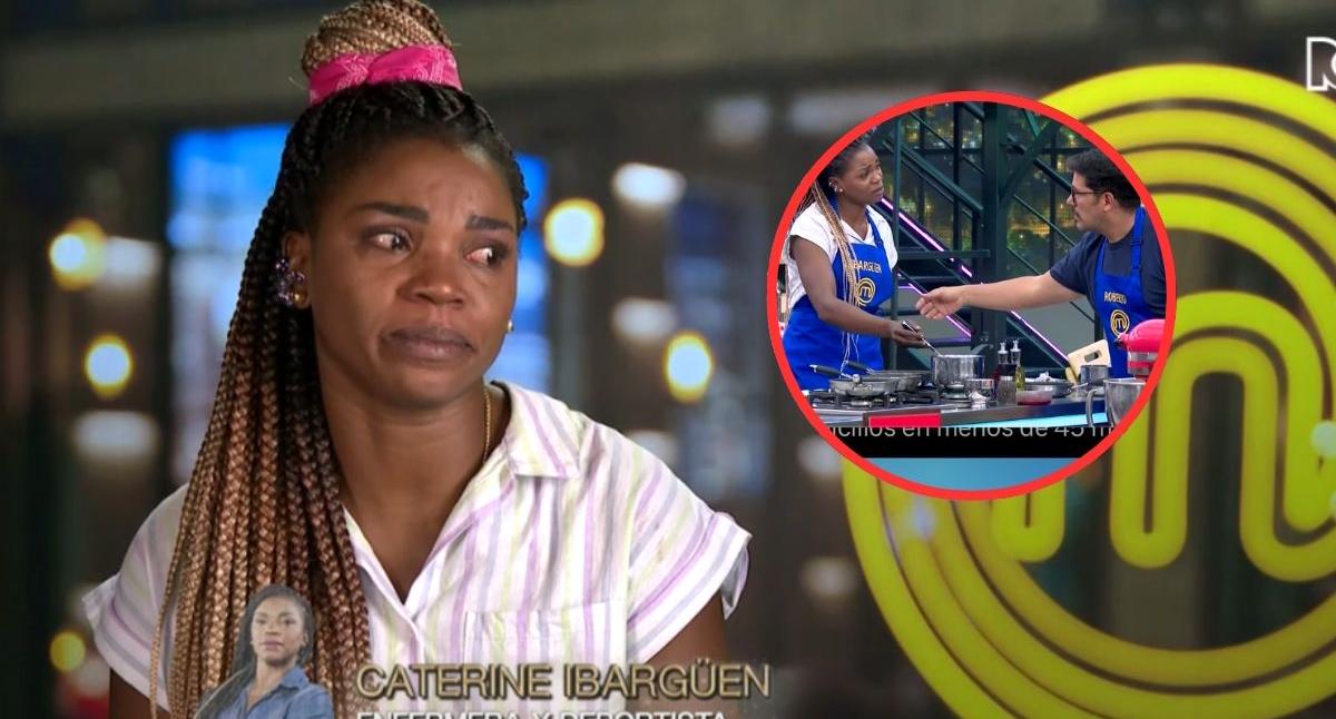 Actor de 'Masterchef Celebrity' hizo llorar a Caterine Ibargüen por grosero