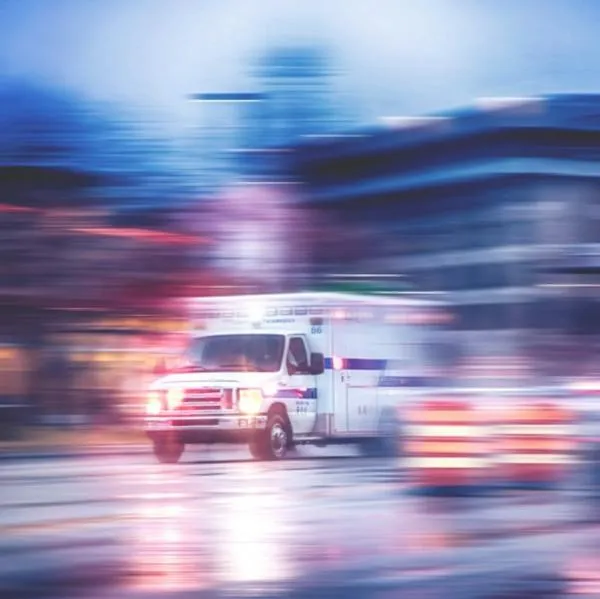 Persona cayó desde edificio en Bogotá. 