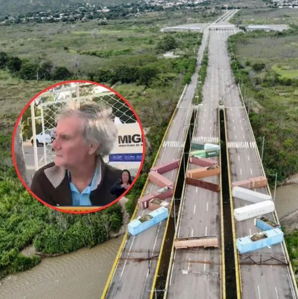Venezolano no pudo entrar a su país y quedó en la frontera, indignado