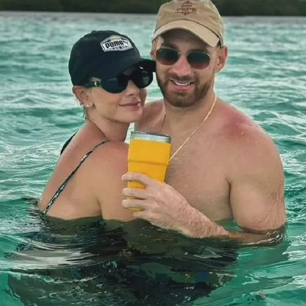 Carolina Cruz y Jamil Farah