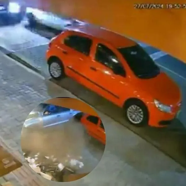 Brasil: quedó en video cómo camioneta atropelló a familia en restaurante
