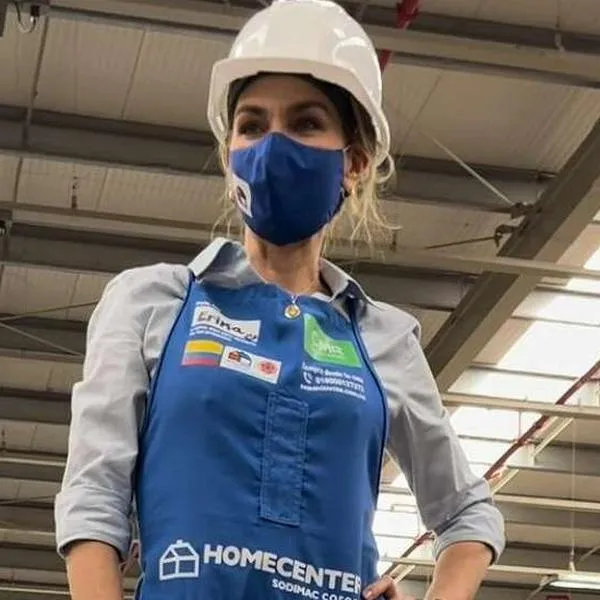 Foto de Erika Taubert, en nota de que Homecenter lanzó descuentos del 67 por ciento con televisores, lavadoras y más