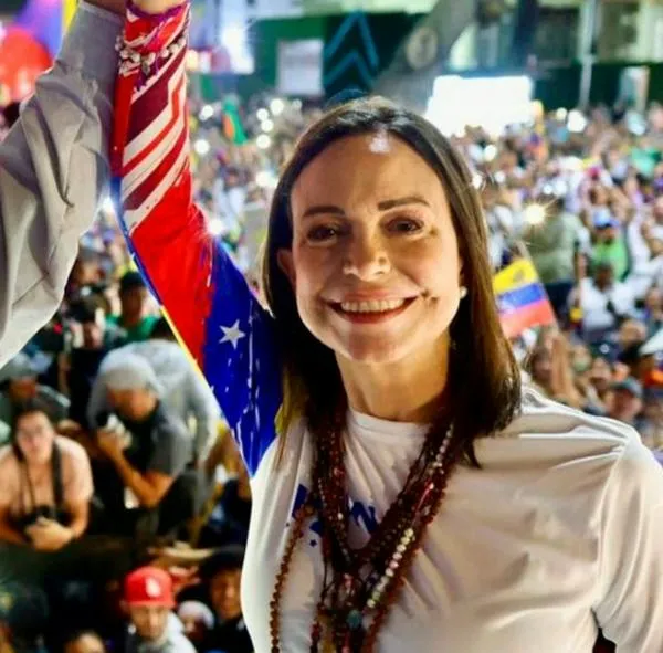 María Corina Machado dijo que tenía pruebas para demostrar la victoria de la oposición. 