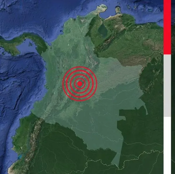 Temblor en Colombia hoy 2024-07-30 00:32:19 en Uribe - Meta, Colombia