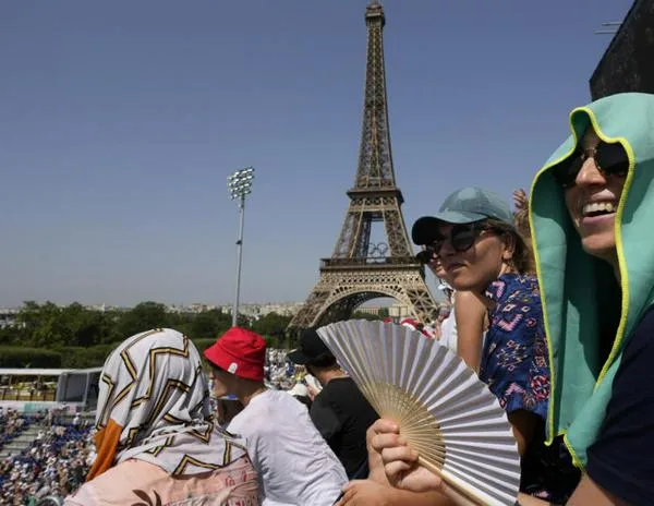 Tras la lluvia, una ola de calor desafía a atletas y aficionados en los JJOO de París