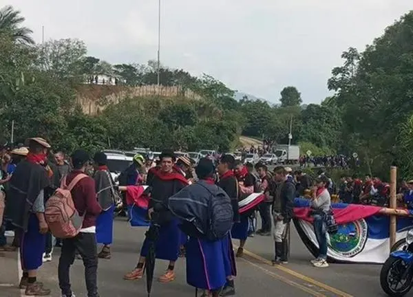 Vía Panamericana quedó desbloqueada.
