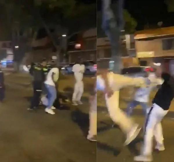 Video | Como Jackie Chan: se hace viral patada karateca a un hombre en Cali