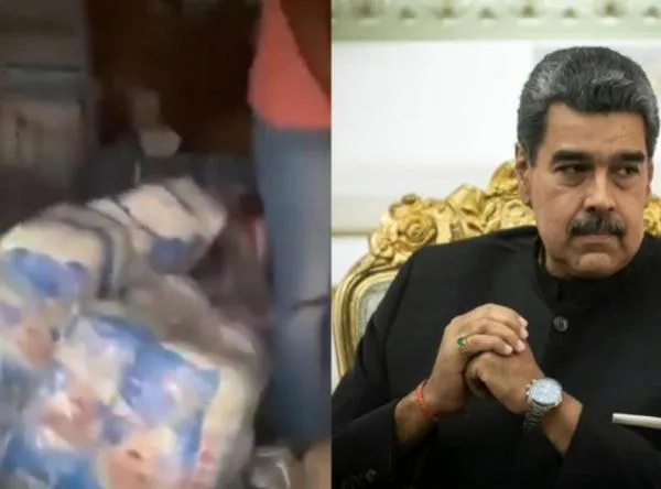 Venezolanos descubren bodegas con alimentos y medicinas supuestamente escondidos por Maduro