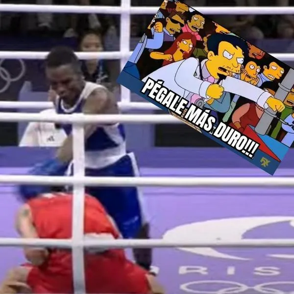Memes y reacciones a derrota de Colombia en boxeo.