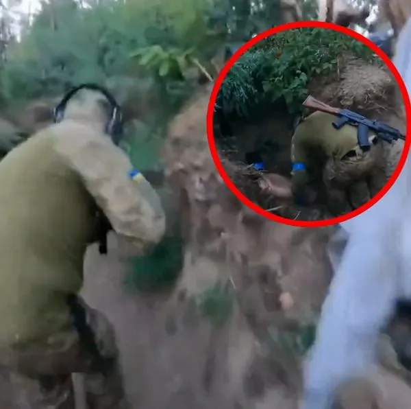 Mercenarios colombianos rescataron a compatriota castigado en Ucrania por soldados: video