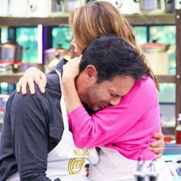 Alejandro Estrada lloró en Masterchef Celebrity Colombia y nombró a Nataly Umaña