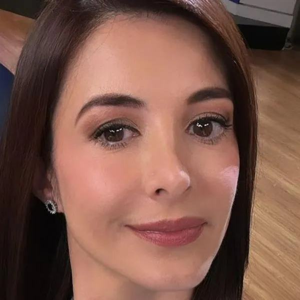 Alejandra Giraldo llora en pleno noticiero no se contuvo al recordar a 'Napo'