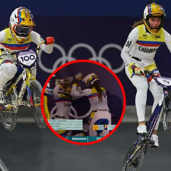 Mariana Pajón tuvo lindo gesto con Gabriela Bolle después de pasar a semifinales de BMX en Juegos Olímpicos: video