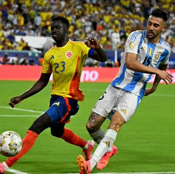 Partido de Colombia vs. Argentina en Eliminatorias.