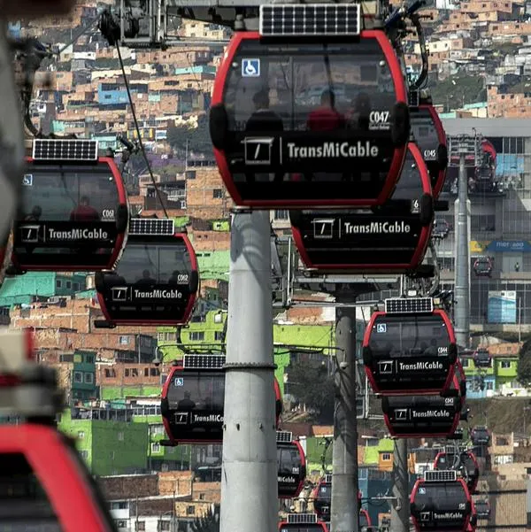 Así será el Transmicable de San Cristóbal, en Bogotá.