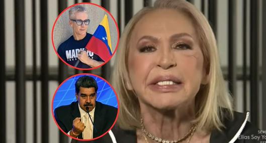 Laura Bozzo estalló contra Fernando Carrillo por apoyar a Maduro