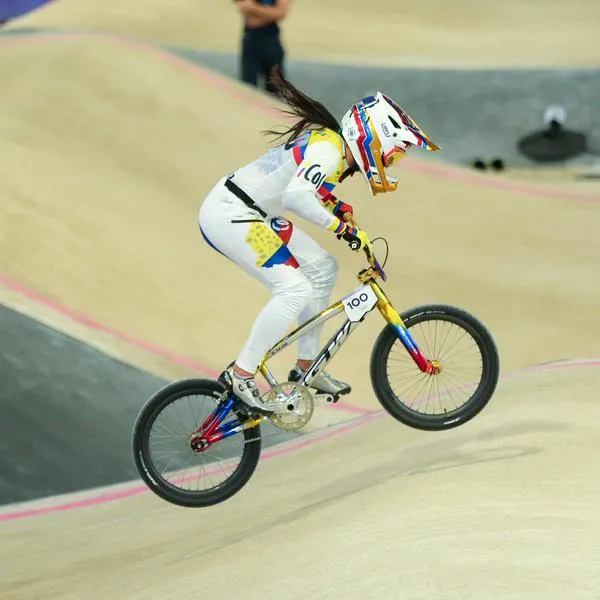 Mariana Pajón se clasificó a la final de BMX en los Juegos Olímpicos.