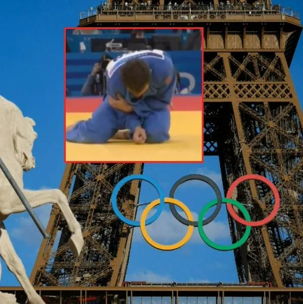 Video: De manera insólita, judoca se dislocó el hombro mientras celebraba obtención de medalla en París 2024