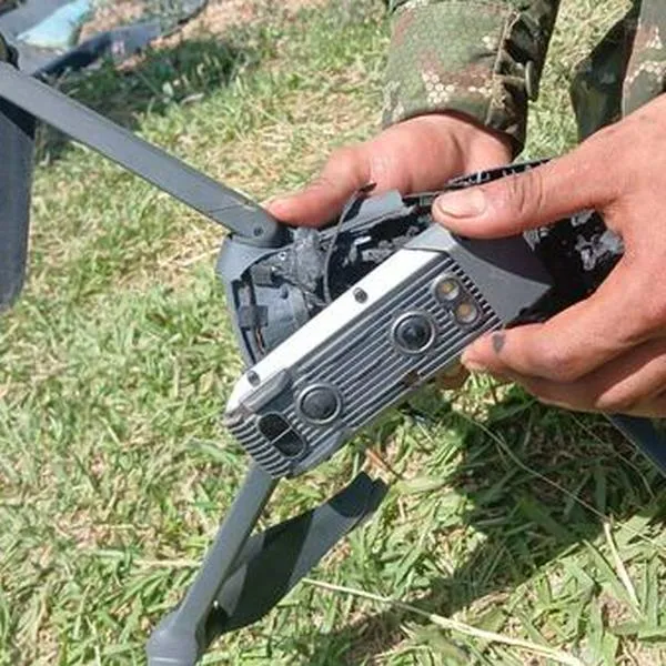 Un dron de las disidencias de las FARC atacó una base militar en Tolima