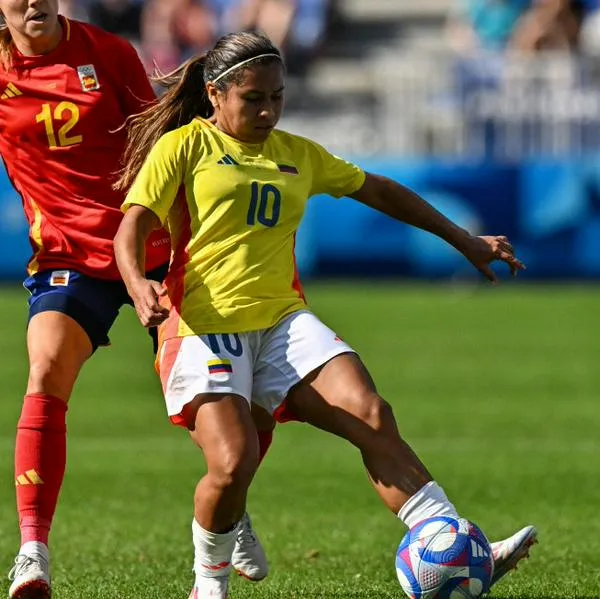 Leicy Santos, en nota sobre gol con la Selección Colombia en los Juegos Olímpicos