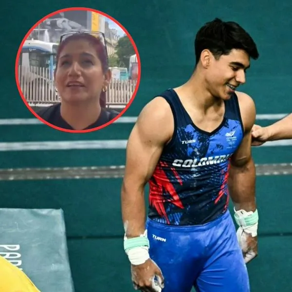 Madre de Ángel Barajas lloró por medalla para Colombia en Juegos Olímpicos 2024